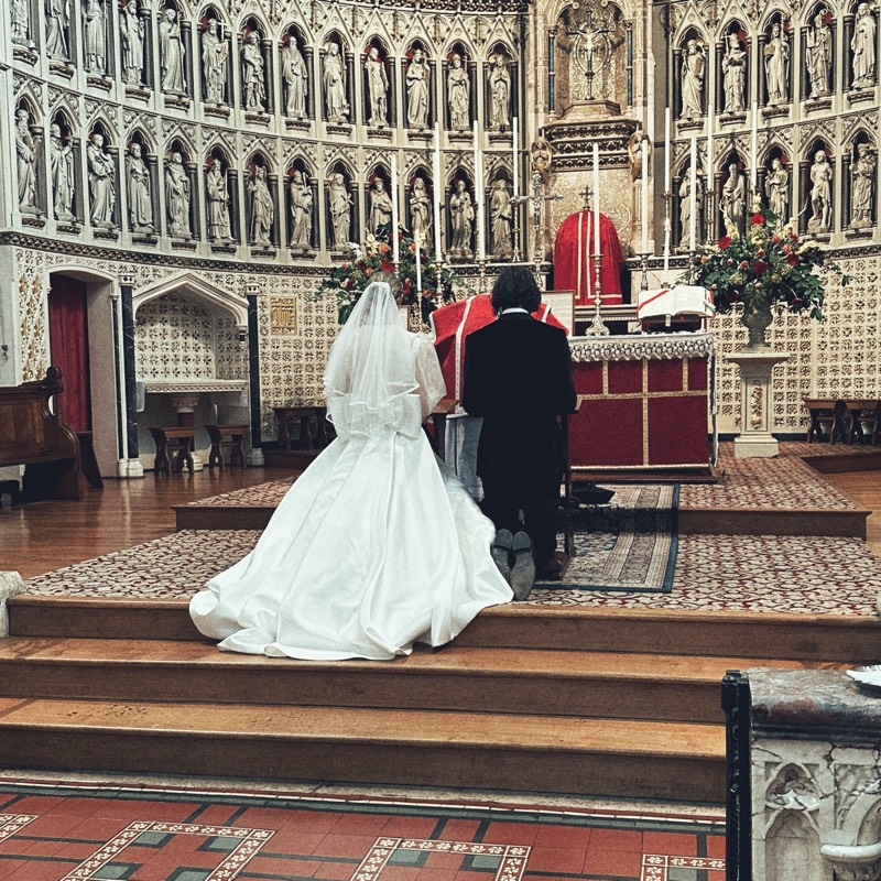 Our Catholic wedding