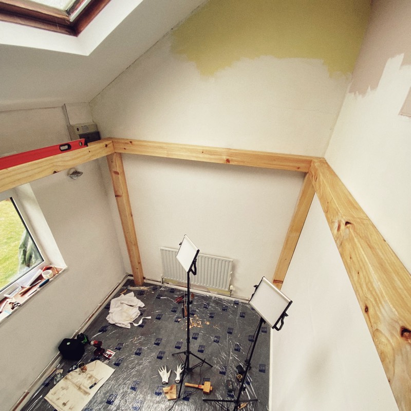 Mezzanine floor DIY build